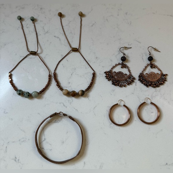 Artisan Boho Copper Jewelry - Picture 1 of 2